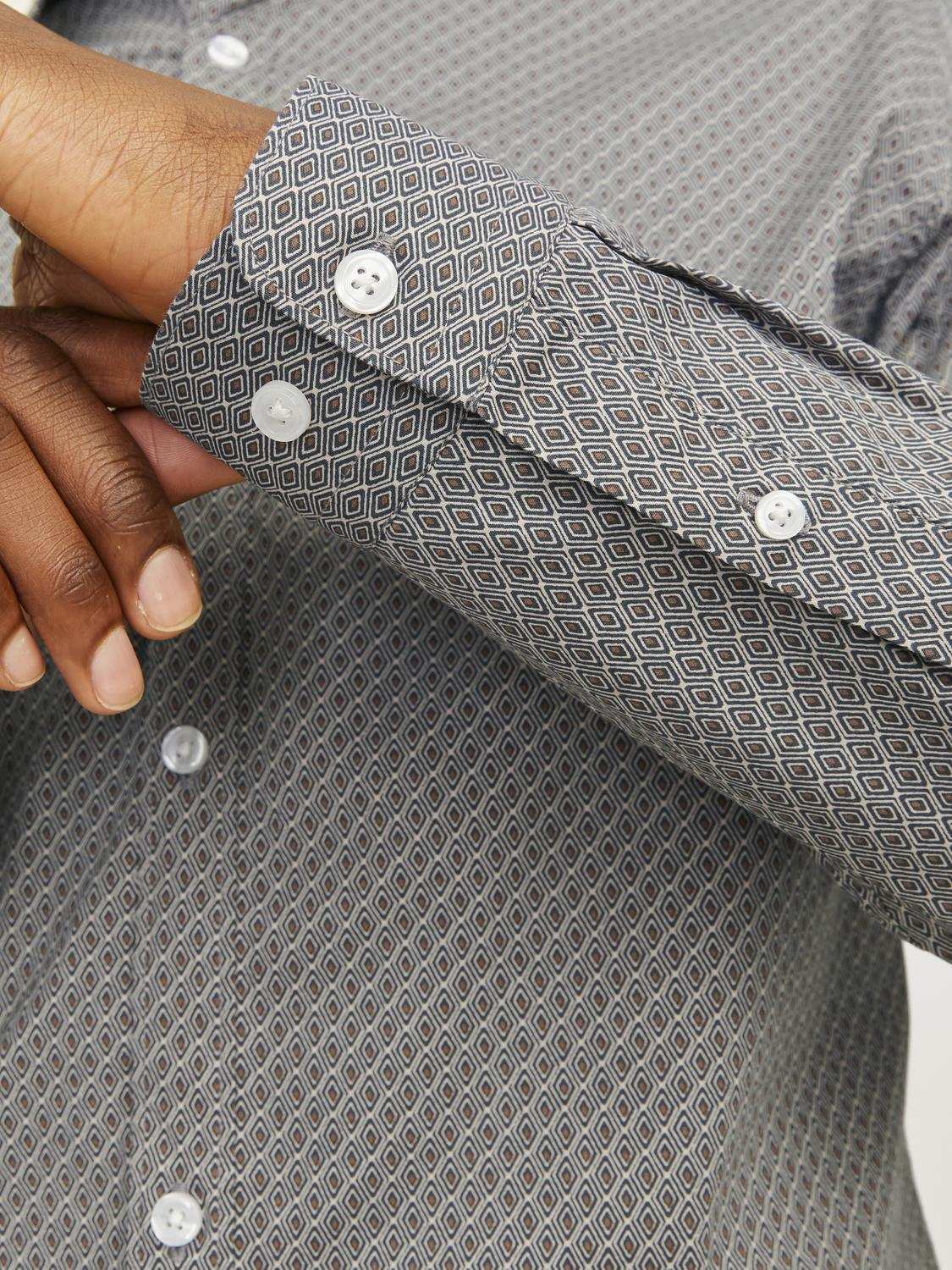 Jack & Jones JPRBLABLACKPOOL STRETCH LS SHIRT SN Beige Jack & Jones JPRBLABLACKPOOL STRETCH LS SHIRT SN Beige