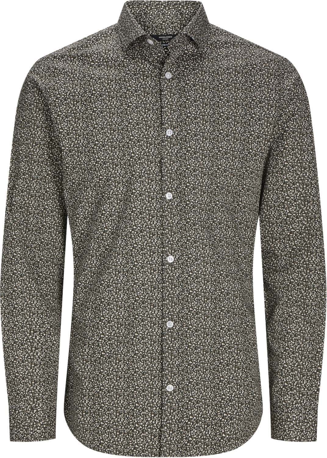 Jack & Jones JPRBLABLACKPOOL STRETCH LS SHIRT SN Groen Jack & Jones JPRBLABLACKPOOL STRETCH LS SHIRT SN Groen