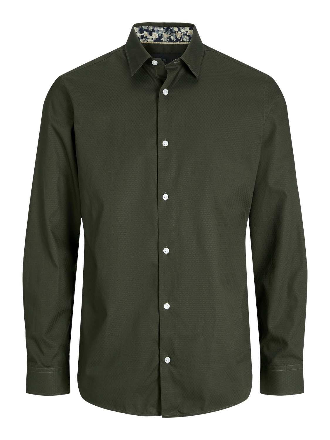 Jack & Jones Overhemd Blaleeds Groen Jack & Jones Overhemd Blaleeds Groen
