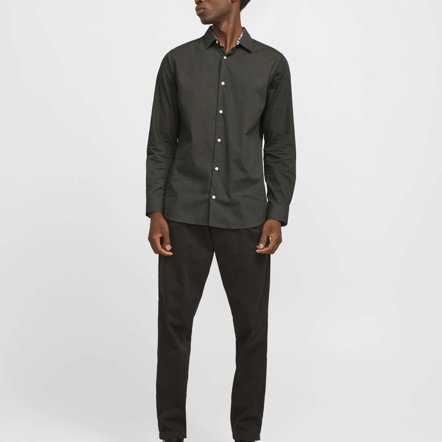 Jack & Jones Overhemd Blaleeds Groen Jack & Jones Overhemd Blaleeds Groen