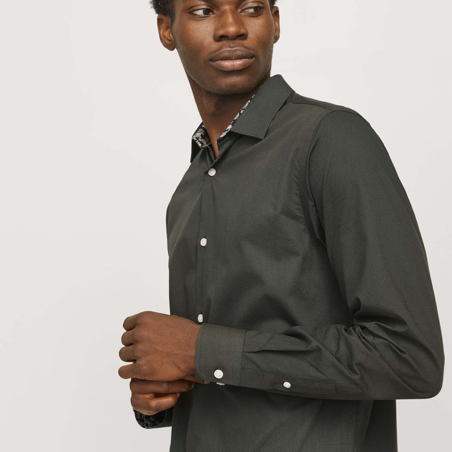 Jack & Jones Overhemd Blaleeds Groen Jack & Jones Overhemd Blaleeds Groen
