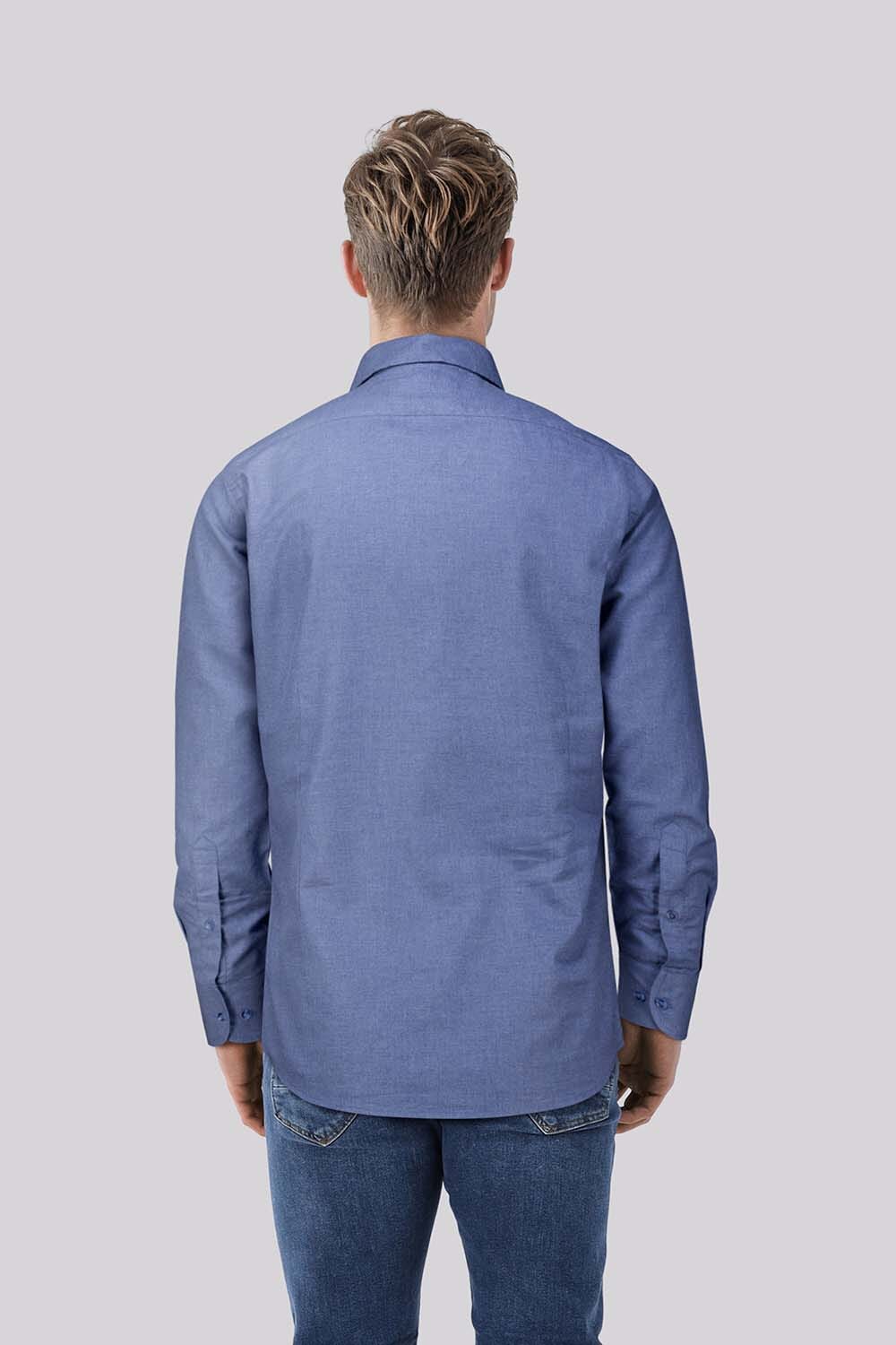 Bomont Overhemd Blauw Bomont Overhemd Blauw