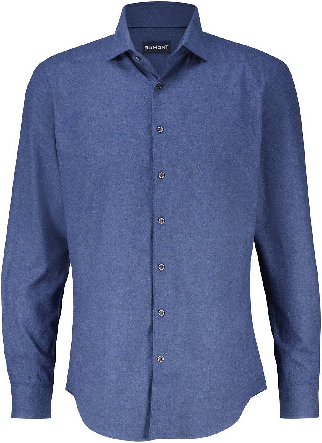 Bomont Overhemd Flanel Blauw Bomont Overhemd Flanel Blauw