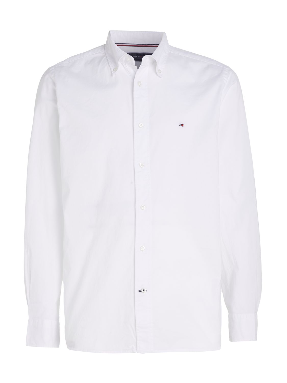 Tommy Hilfiger Overhemd Flex Poplin Wit Tommy Hilfiger Overhemd Flex Poplin Wit