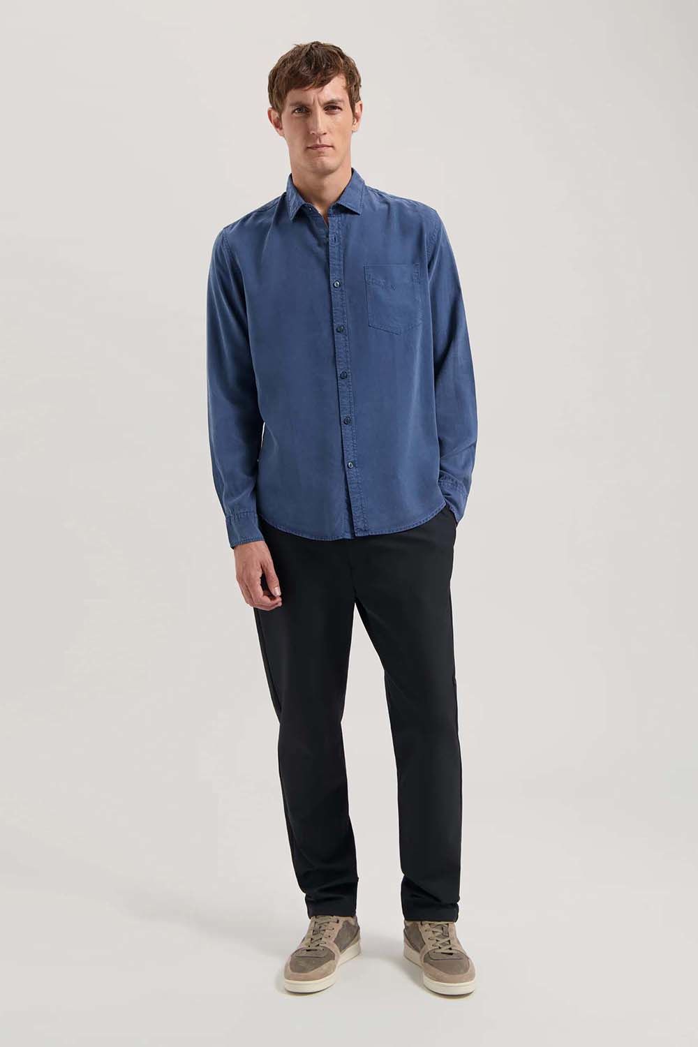 Dstrezzed Overhemd Lamont Blauw Dstrezzed Overhemd Lamont Blauw