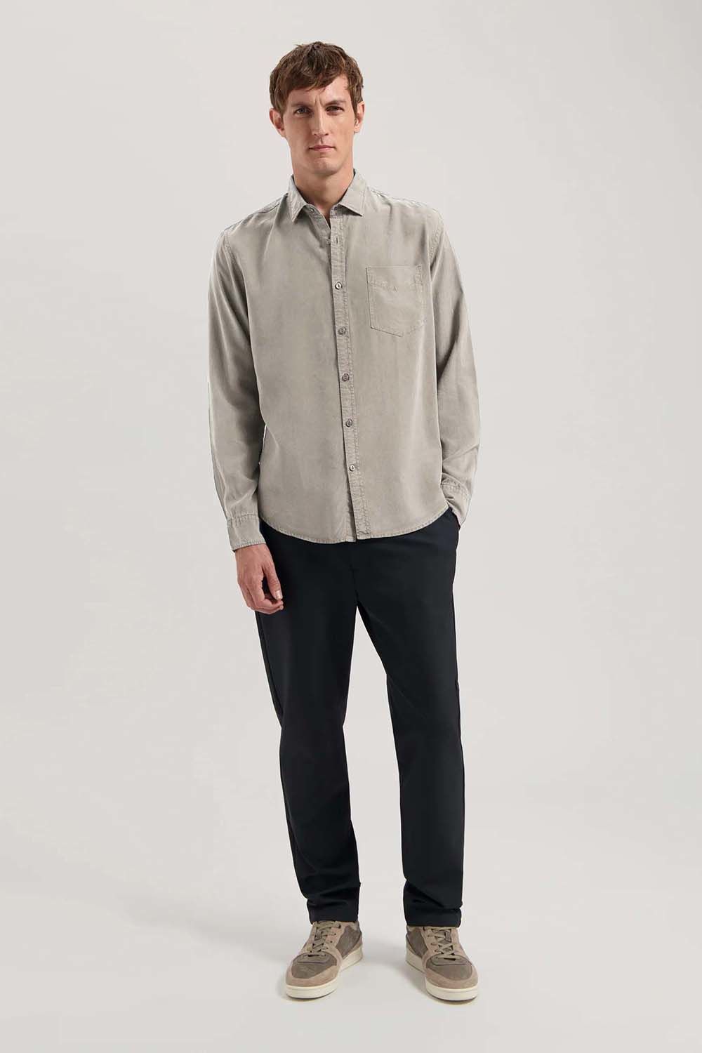 Dstrezzed Overhemd Lamont Grijs Dstrezzed Overhemd Lamont Grijs