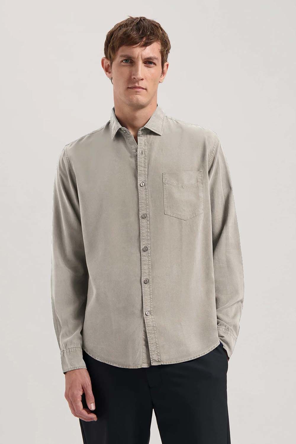 Dstrezzed Overhemd Lamont Grijs Dstrezzed Overhemd Lamont Grijs