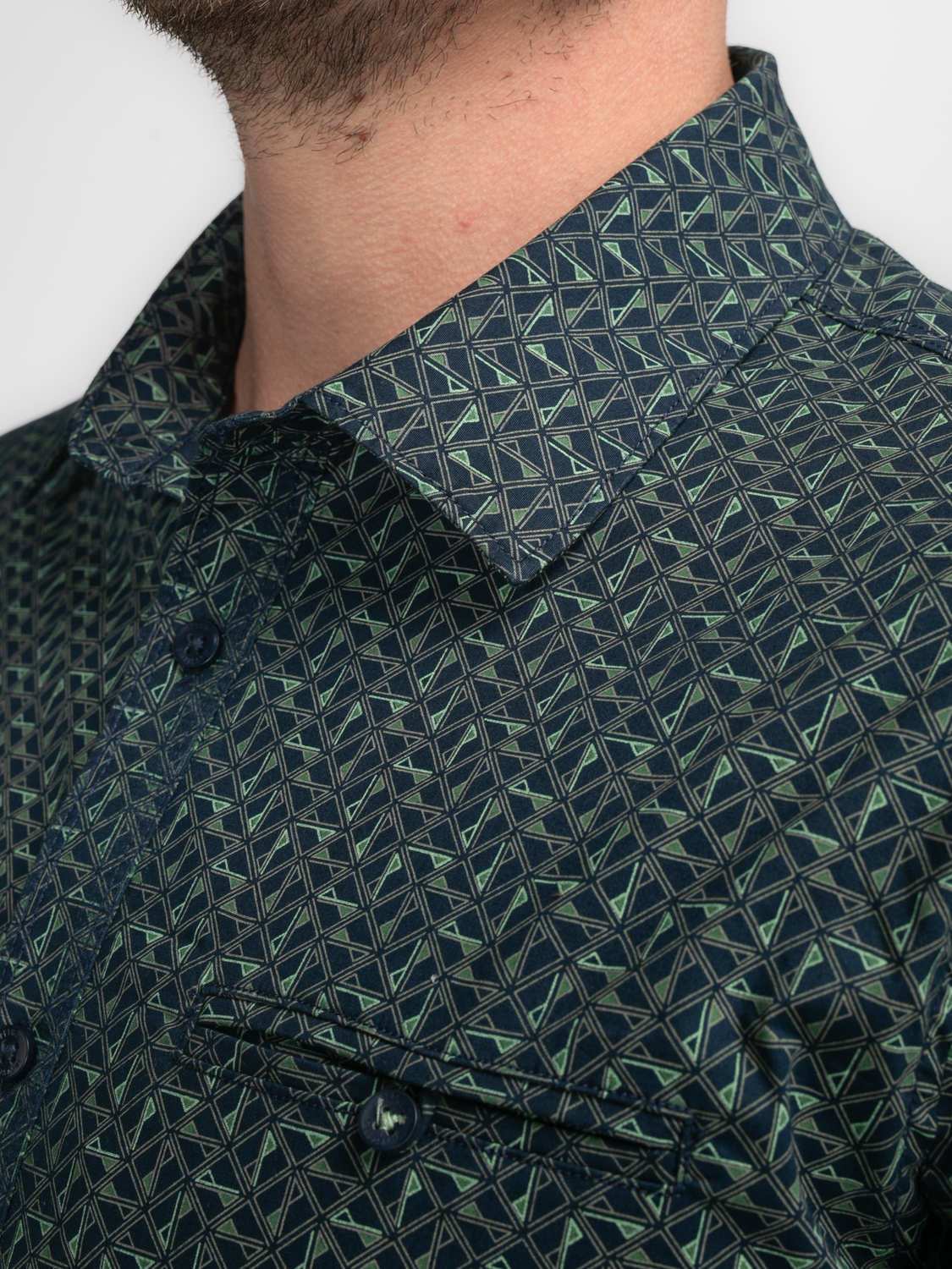 Petrol Overhemd Blauw Petrol Overhemd Blauw