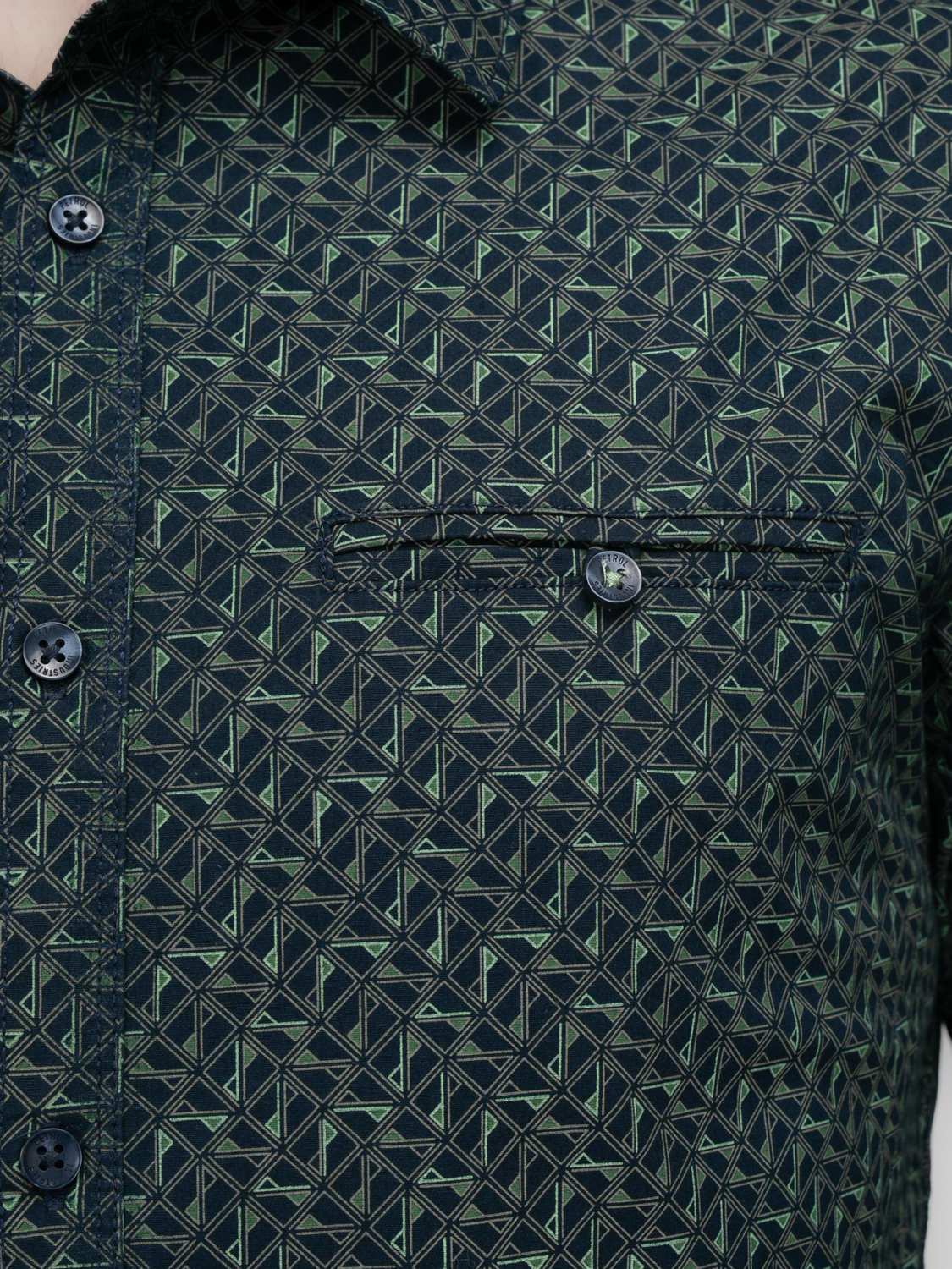 Petrol Overhemd Blauw Petrol Overhemd Blauw