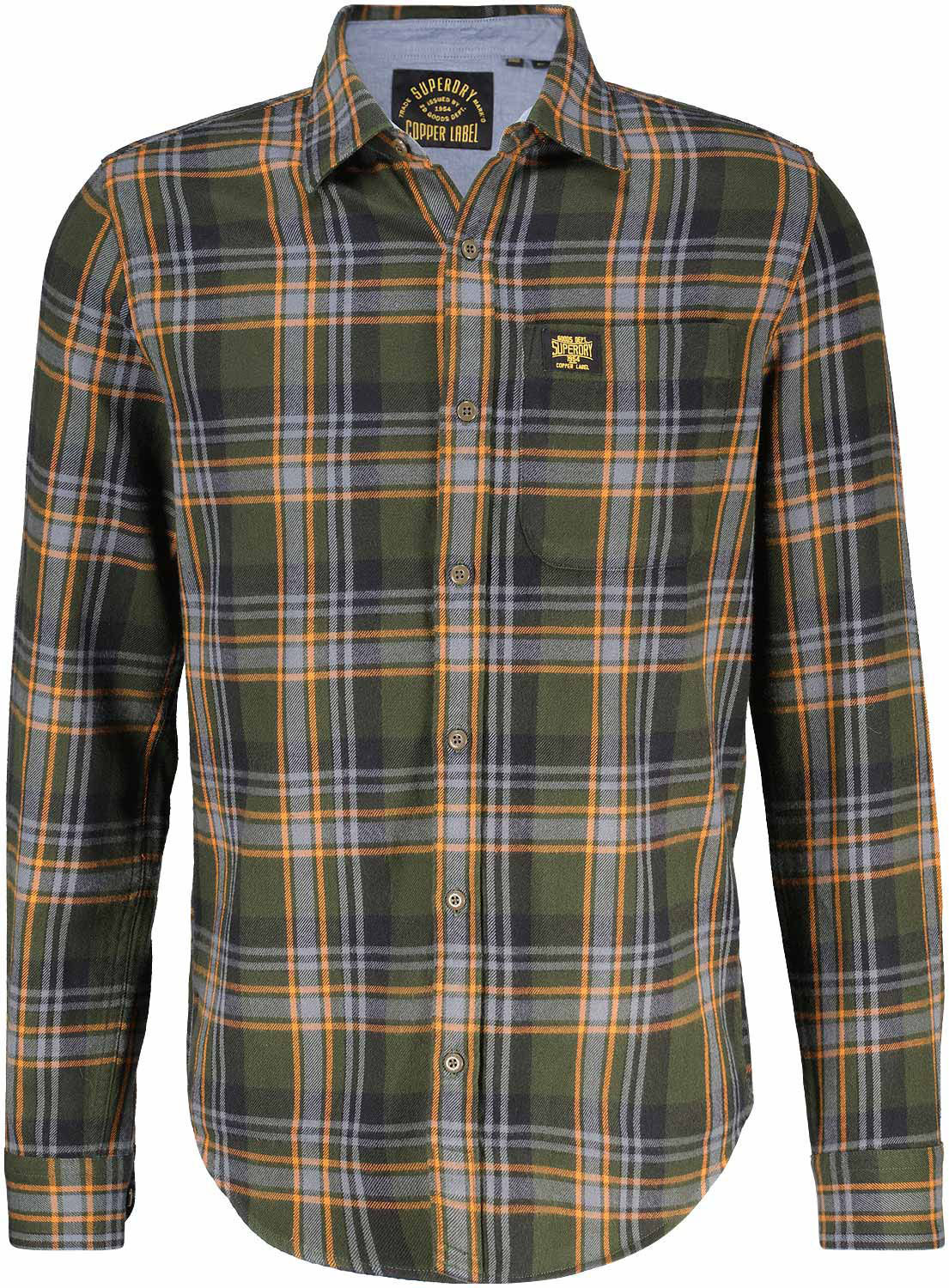 Superdry Overhemd Lumberjack Check Groen Superdry Overhemd Lumberjack Check Groen