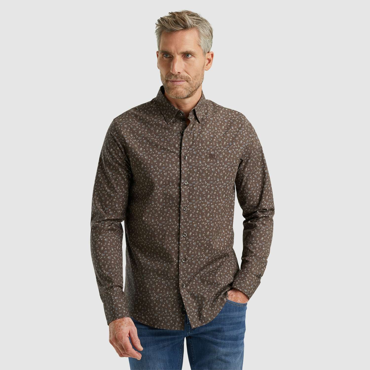 Vanguard Overhemd Bruin Vanguard Overhemd Bruin