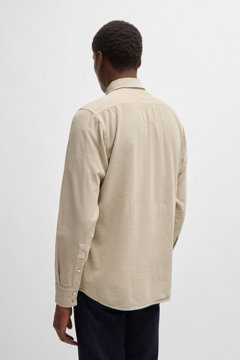 Boss Orange Overhemd Beige Boss Orange Overhemd Beige