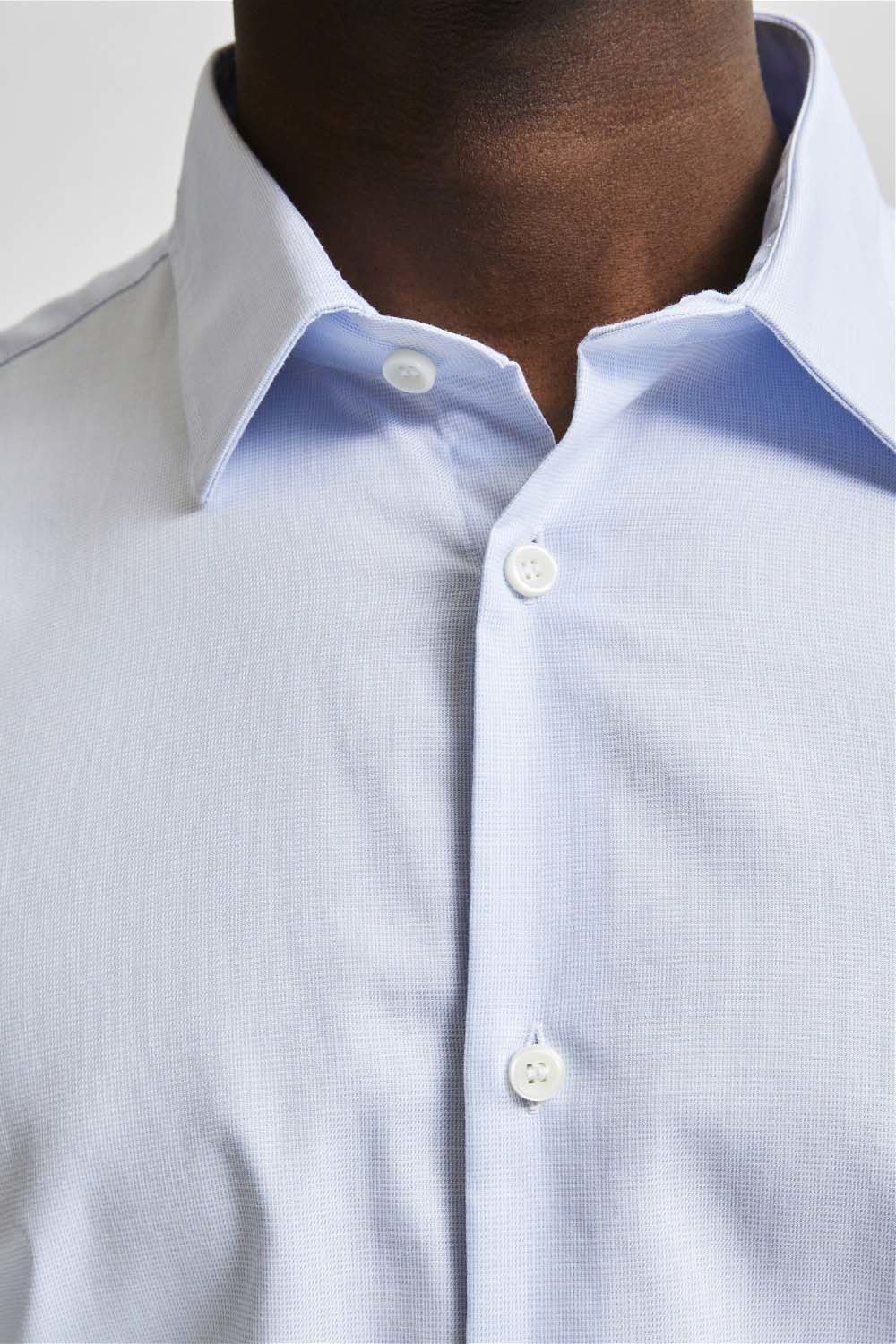 Selected Homme Overhemd Than Blauw Selected Homme Overhemd Than Blauw