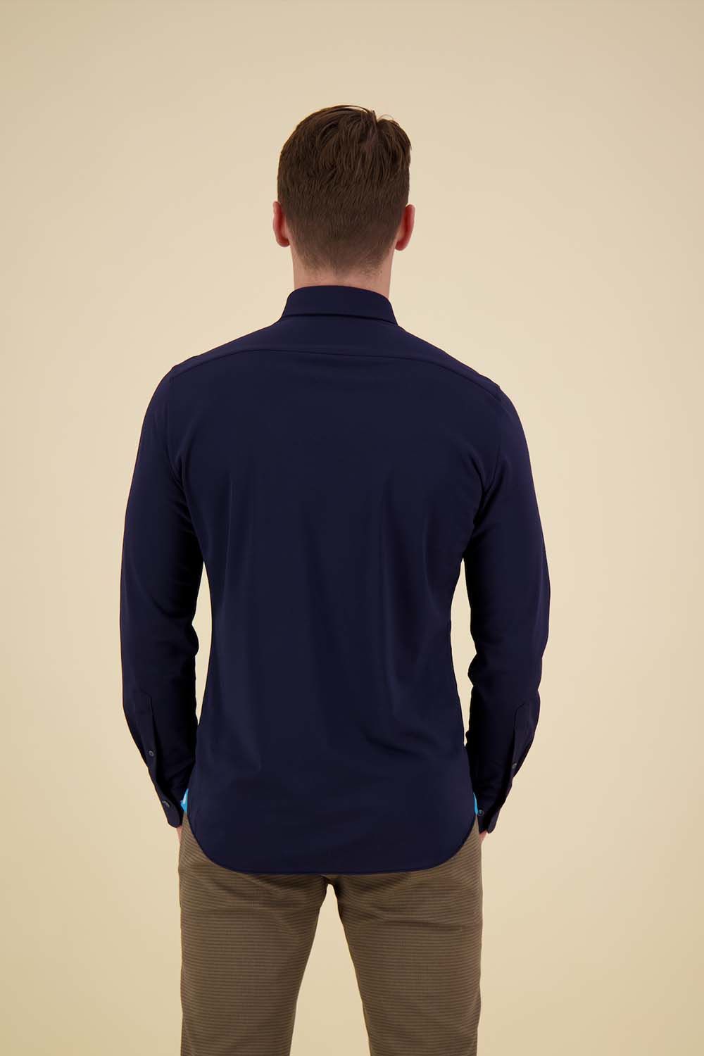 District Indigo Overhemd Blauw District Indigo Overhemd Blauw