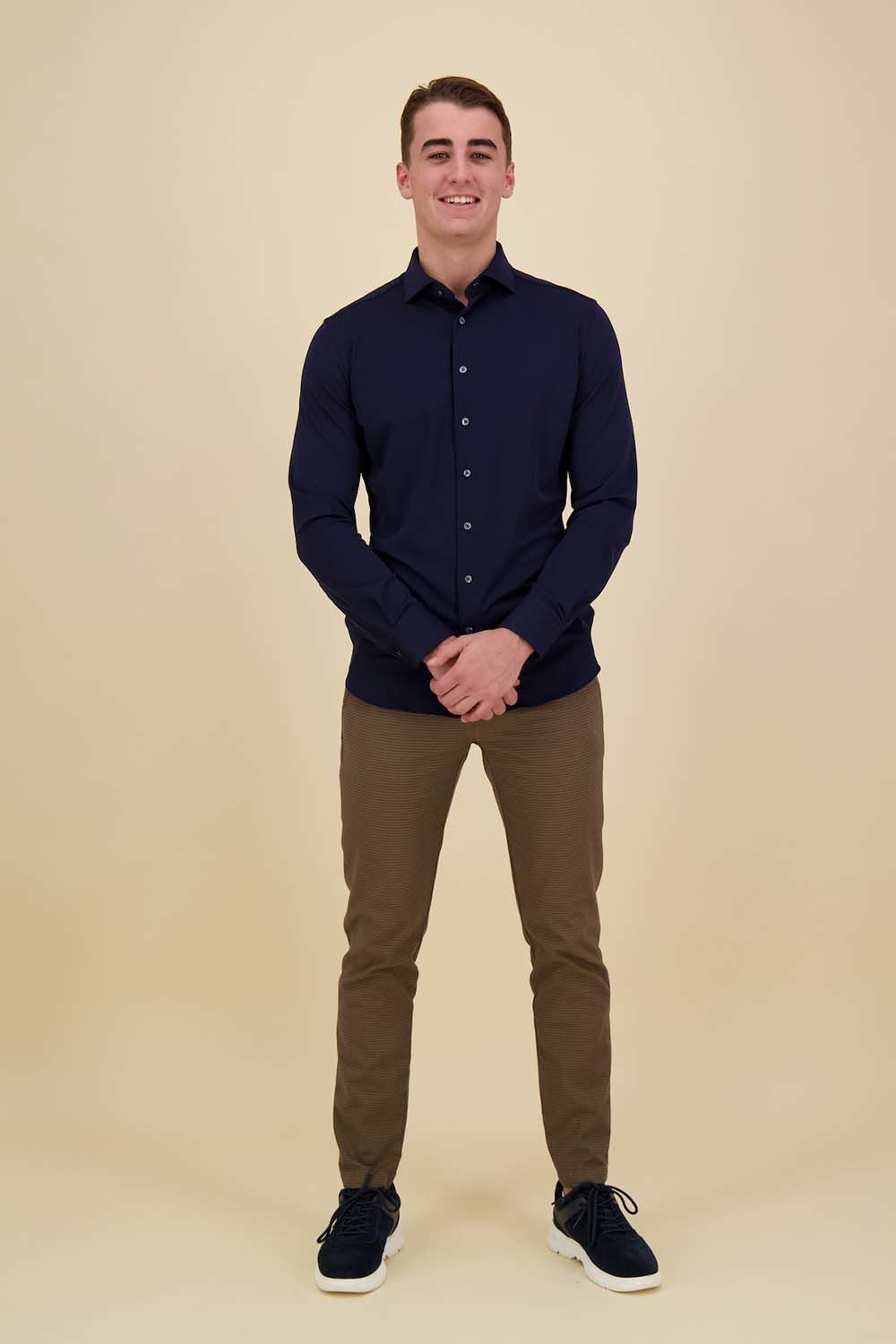 District Indigo Overhemd Blauw District Indigo Overhemd Blauw