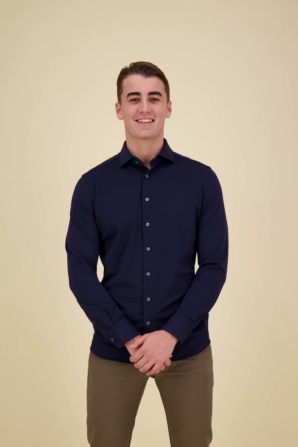 District Indigo Overhemd Blauw District Indigo Overhemd Blauw