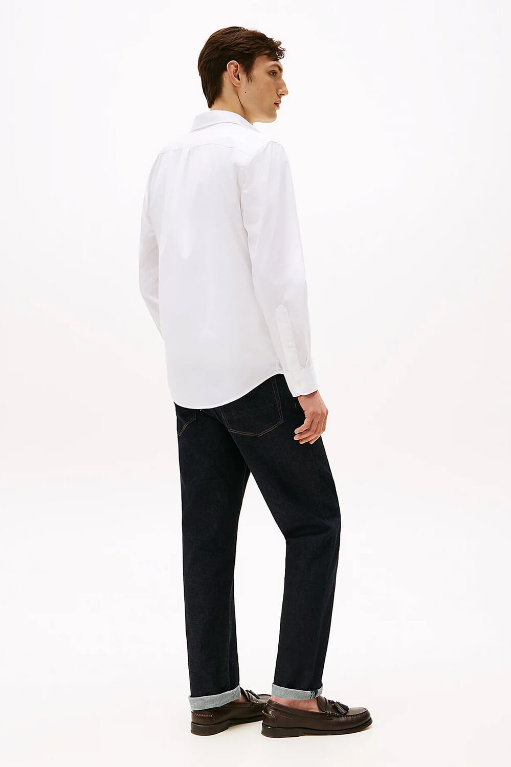 Tommy Hilfiger Overhemd Core Flex Wit Tommy Hilfiger Overhemd Core Flex Wit