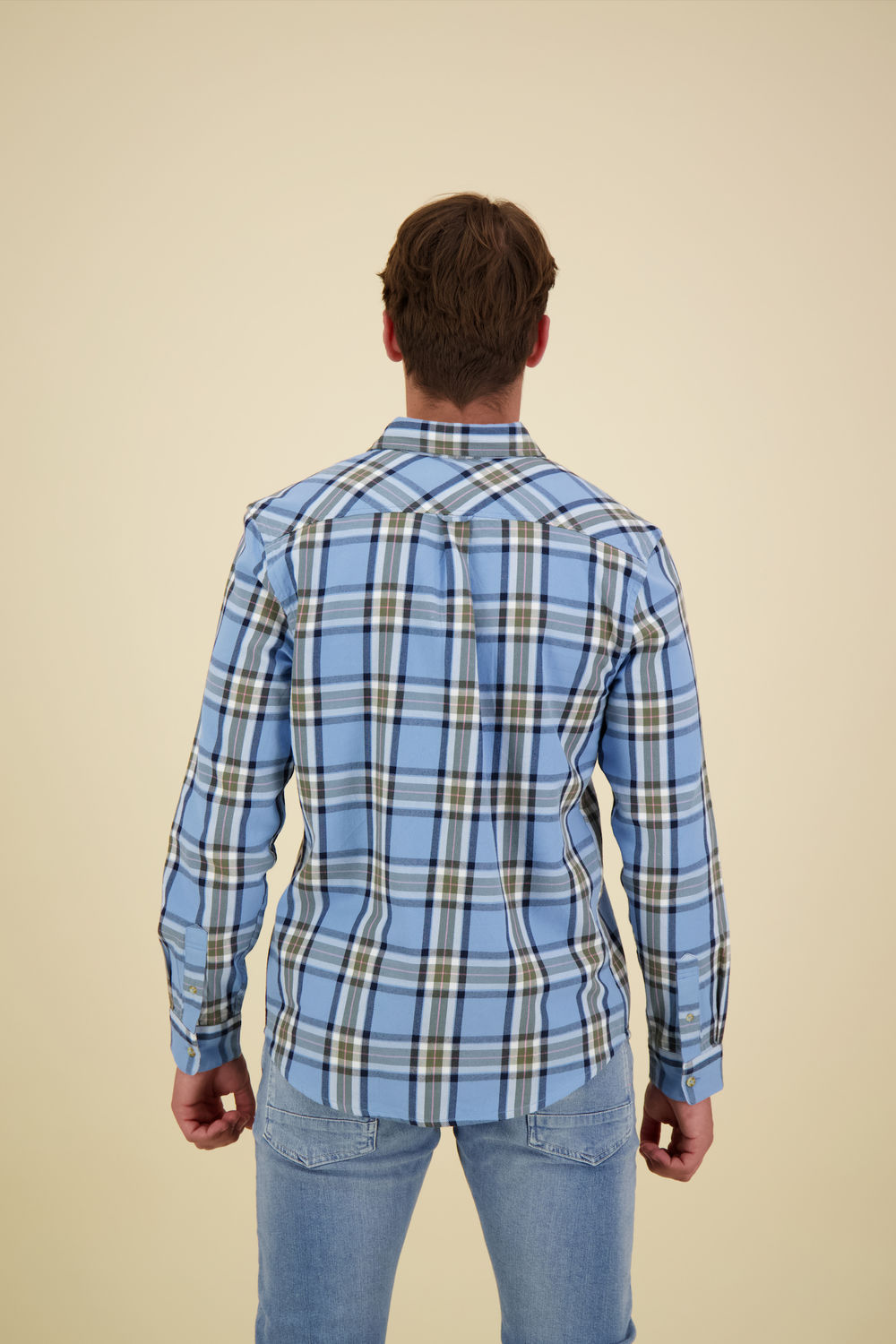 Scotch & Soda Overhemd Flannel Blauw Scotch & Soda Overhemd Flannel Blauw