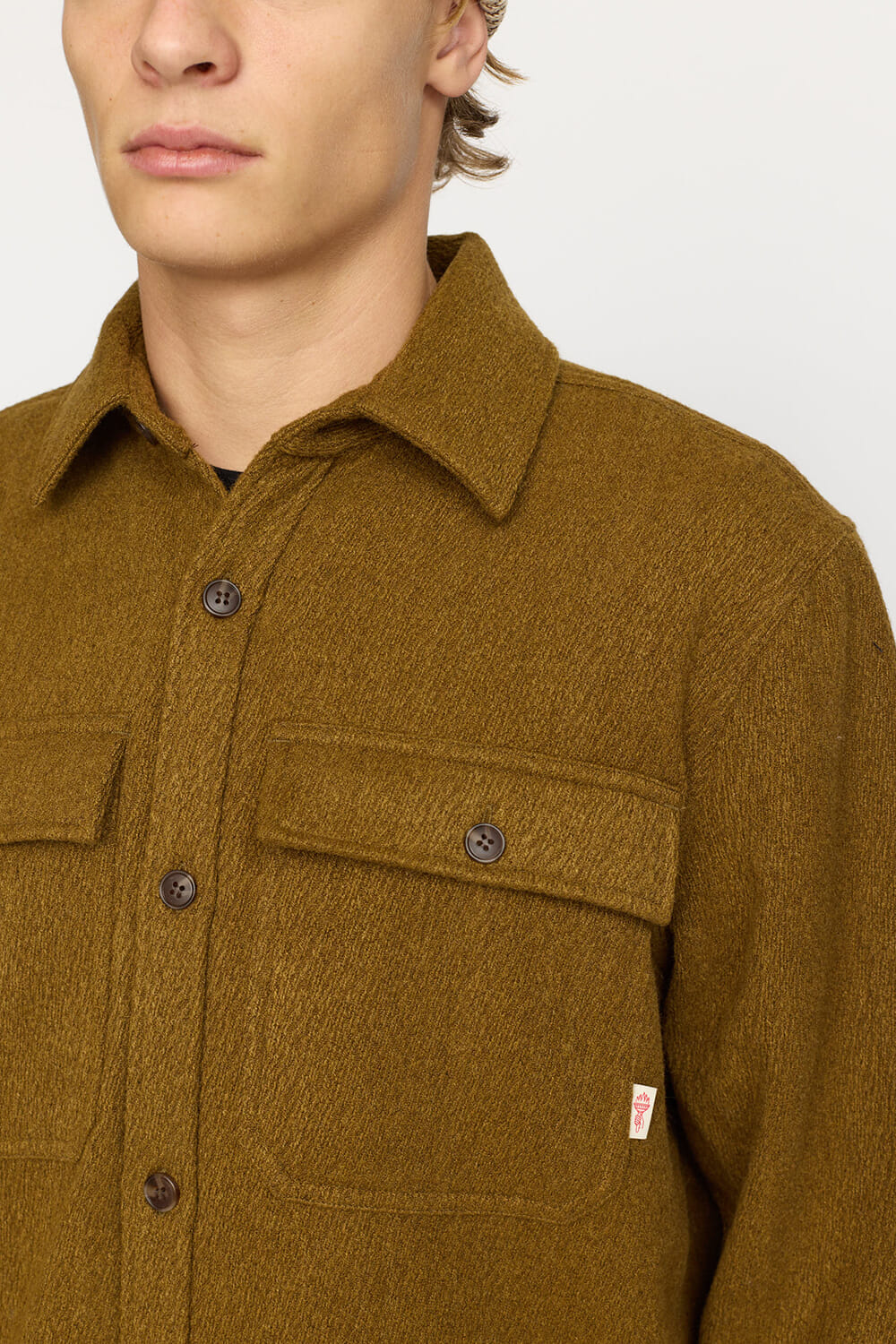 Revolution Overshirt Worker Bruin  Revolution Overshirt Worker Bruin