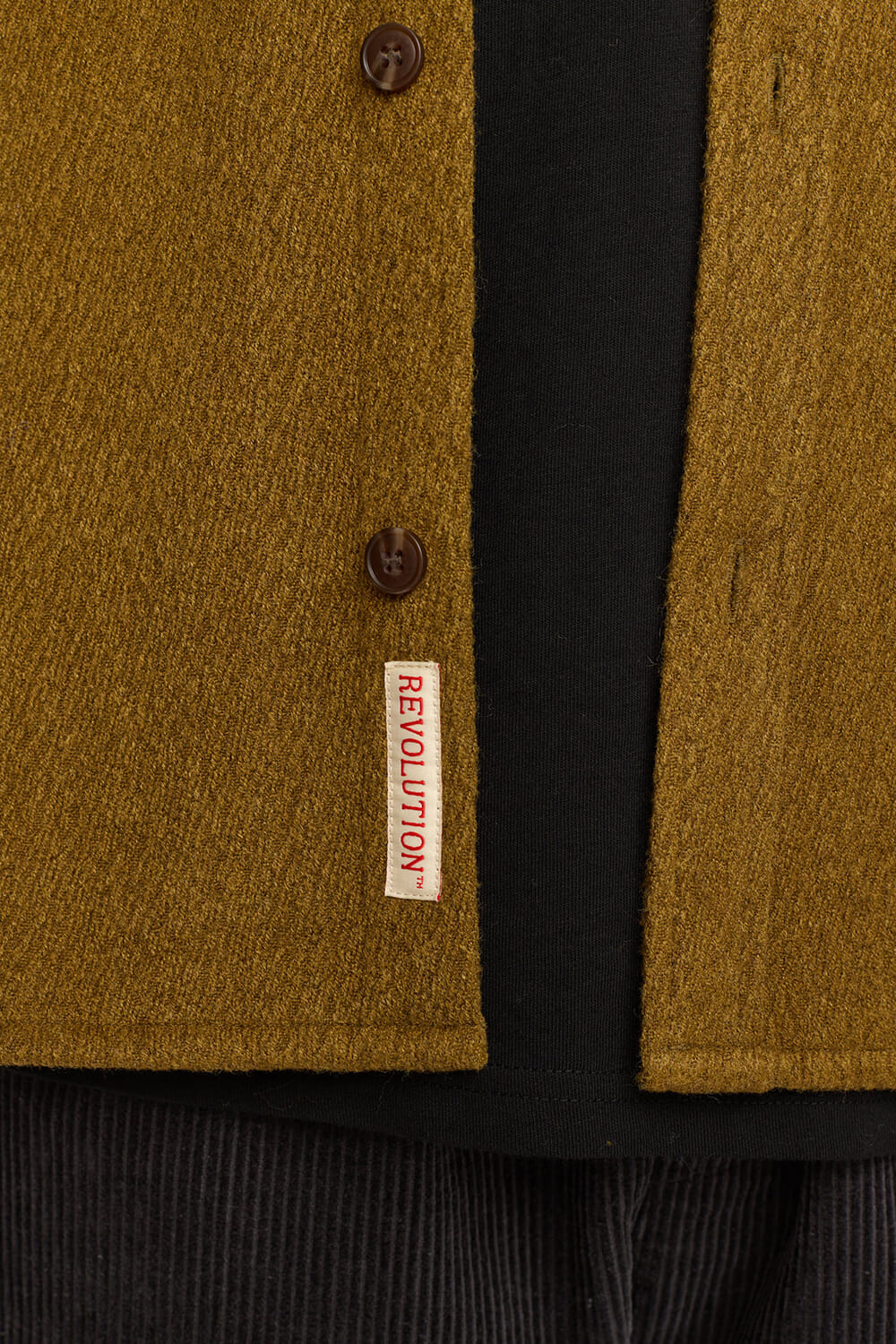 Revolution Overshirt Worker Bruin  Revolution Overshirt Worker Bruin