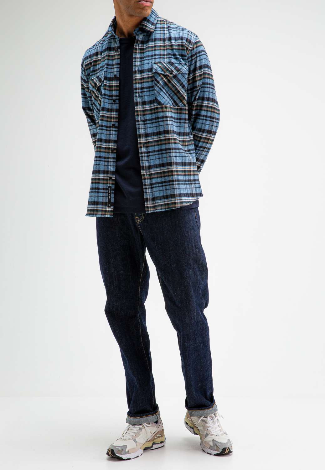 Butcher Of Blue Overshirt Cillian Blauw Butcher Of Blue Overshirt Cillian Blauw