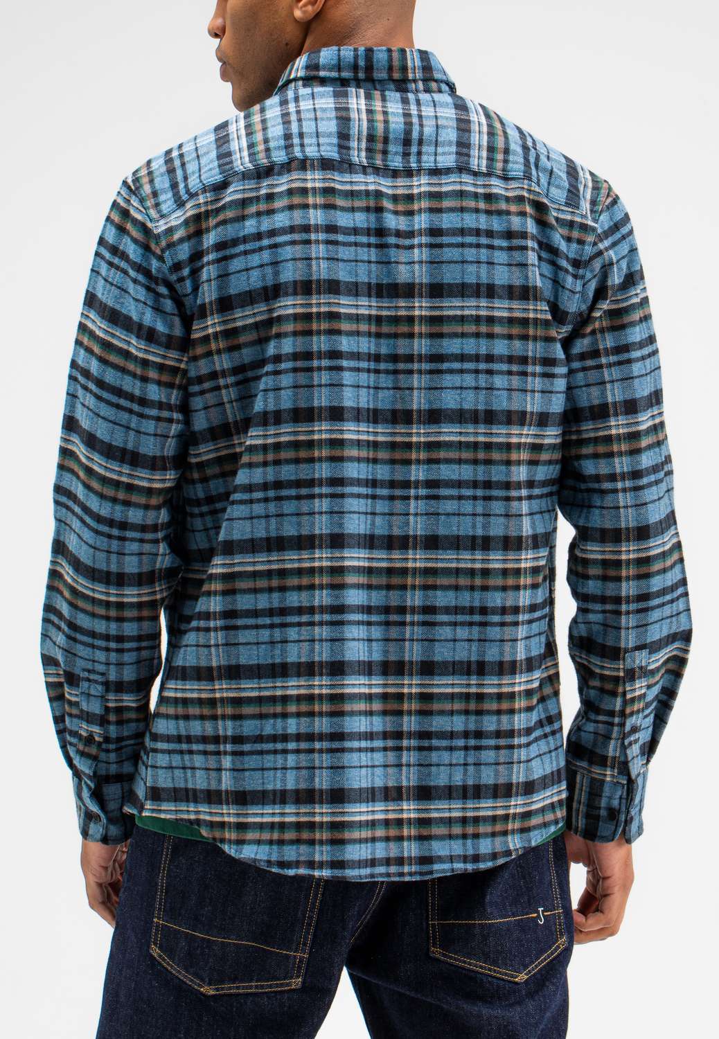 Butcher Of Blue Overshirt Cillian Blauw Butcher Of Blue Overshirt Cillian Blauw
