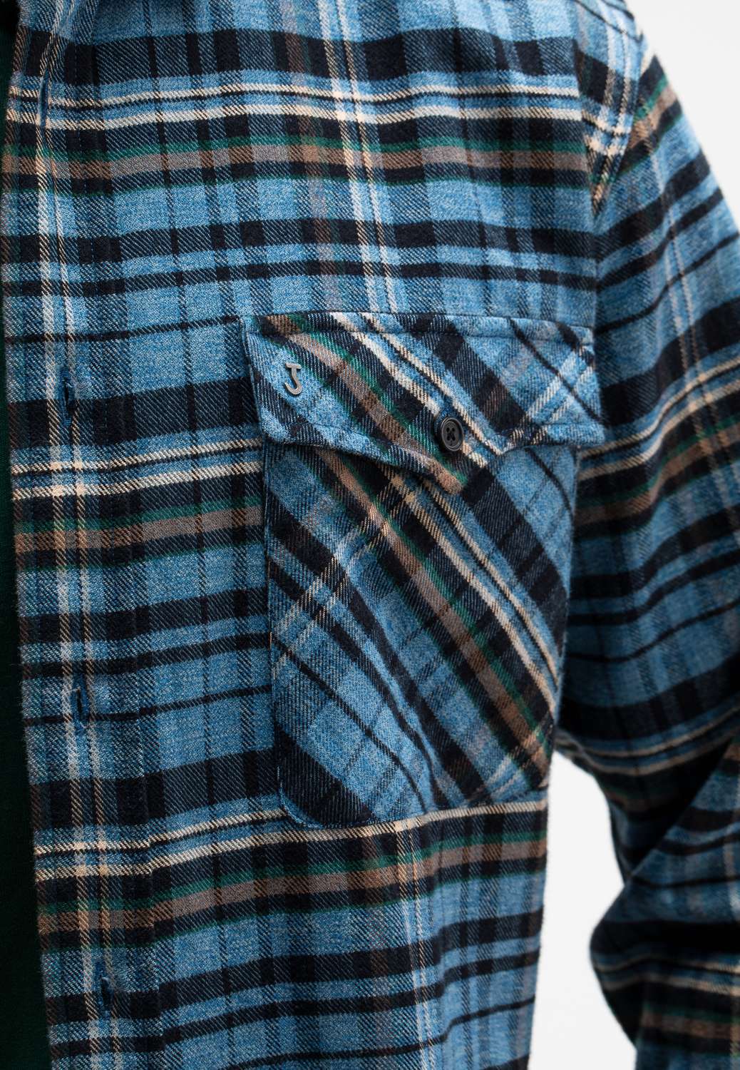 Butcher Of Blue Overshirt Cillian Blauw Butcher Of Blue Overshirt Cillian Blauw