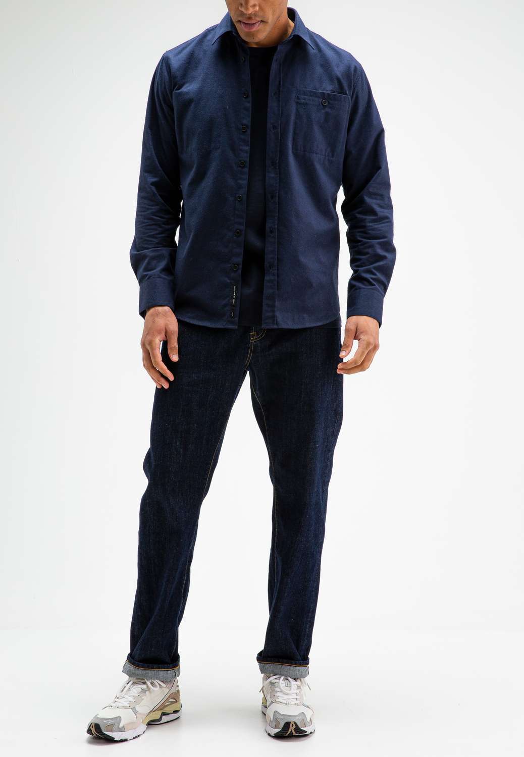 Butcher Of Blue Overhemd Dieppe Blauw Butcher Of Blue Overhemd Dieppe Blauw