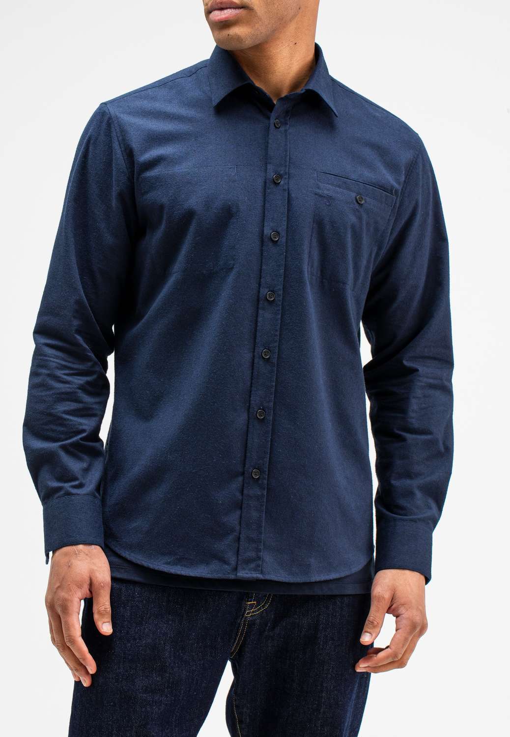 Butcher Of Blue Overhemd Dieppe Blauw Butcher Of Blue Overhemd Dieppe Blauw