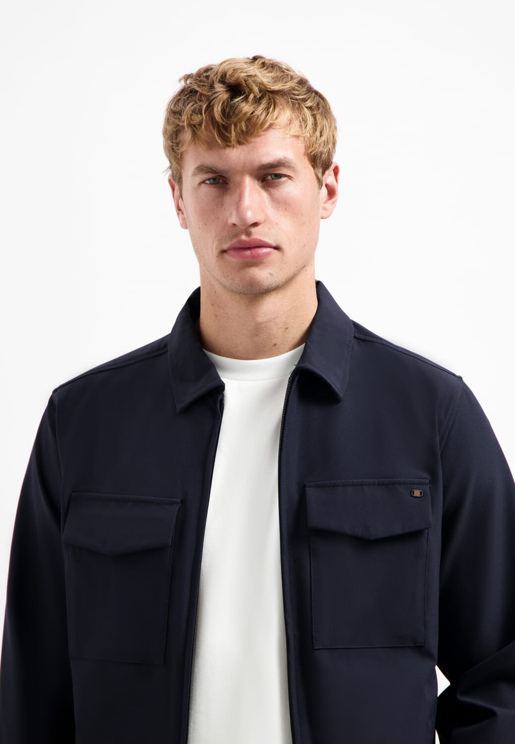 No Excess Overshirt Sedoc Donkerblauw No Excess Overshirt Sedoc Donkerblauw