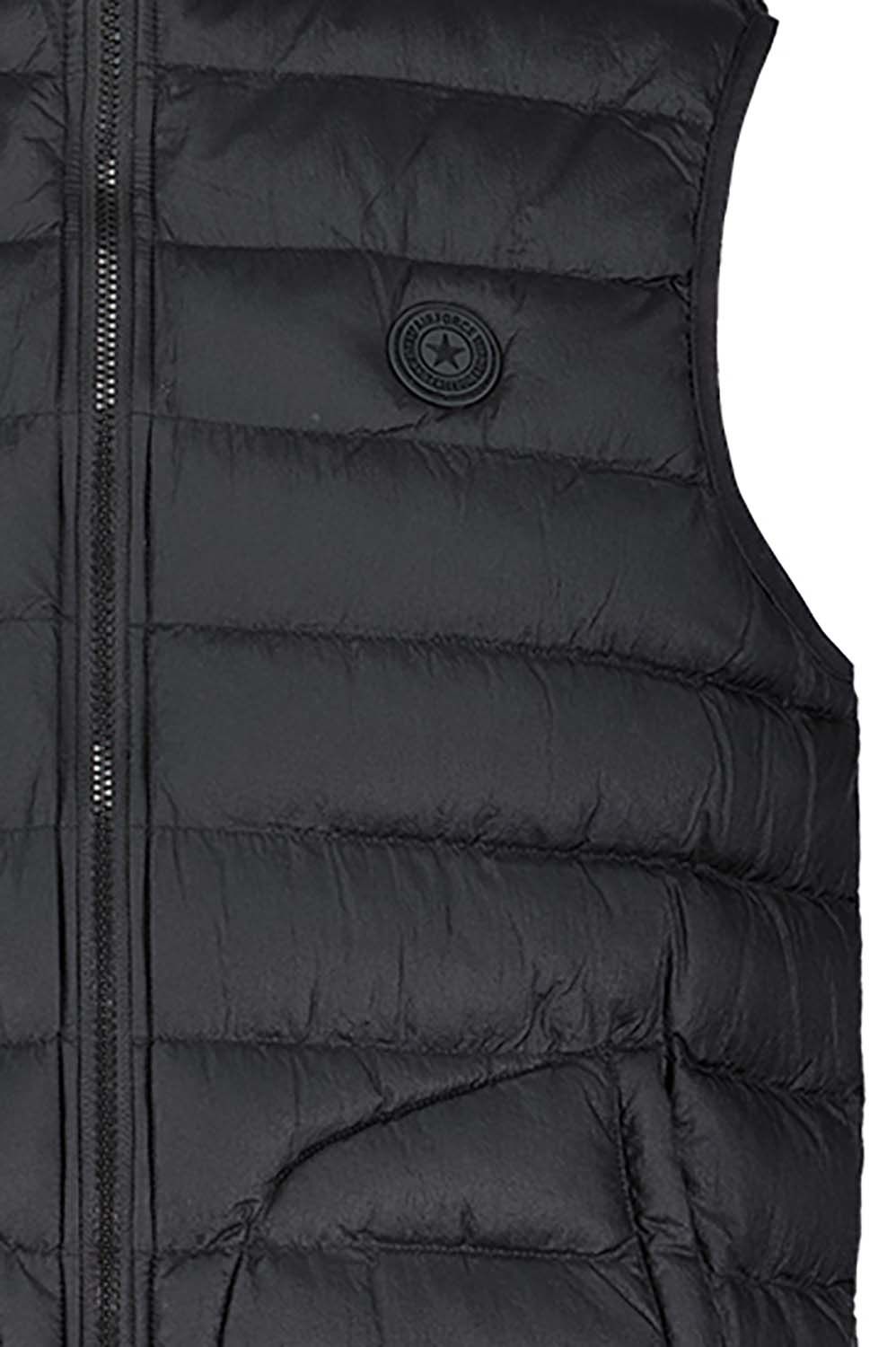 Airforce Bodywarmer Bowy  Zwart Airforce Bodywarmer Bowy  Zwart