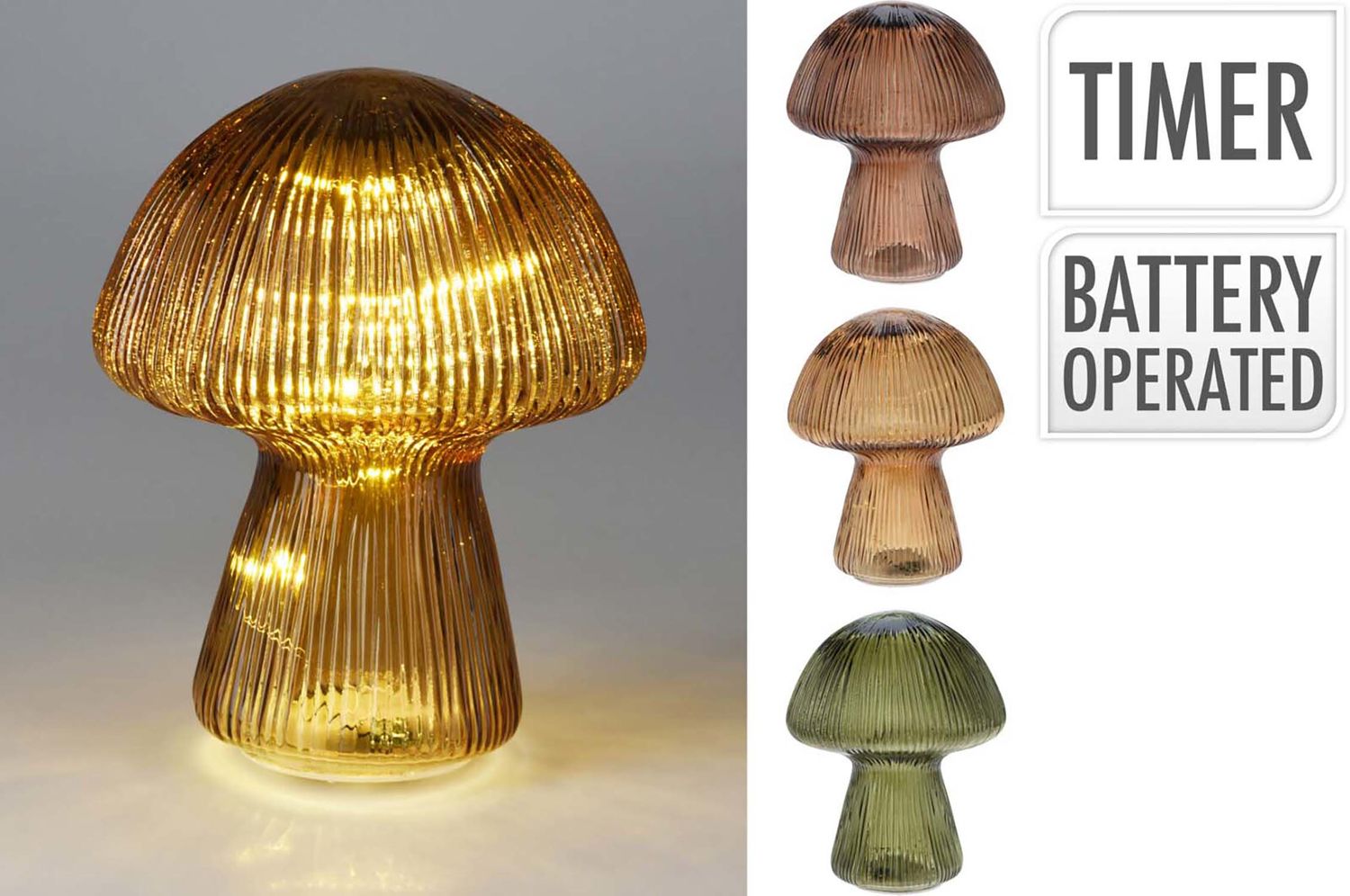 Bomont Collection Paddenstoel Led  Groen Bomont Collection Paddenstoel Led  Groen