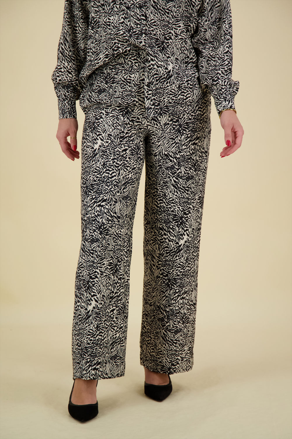 MSCH Copenhagen Pantalon Amabelle Grijs MSCH Copenhagen Pantalon Amabelle Grijs