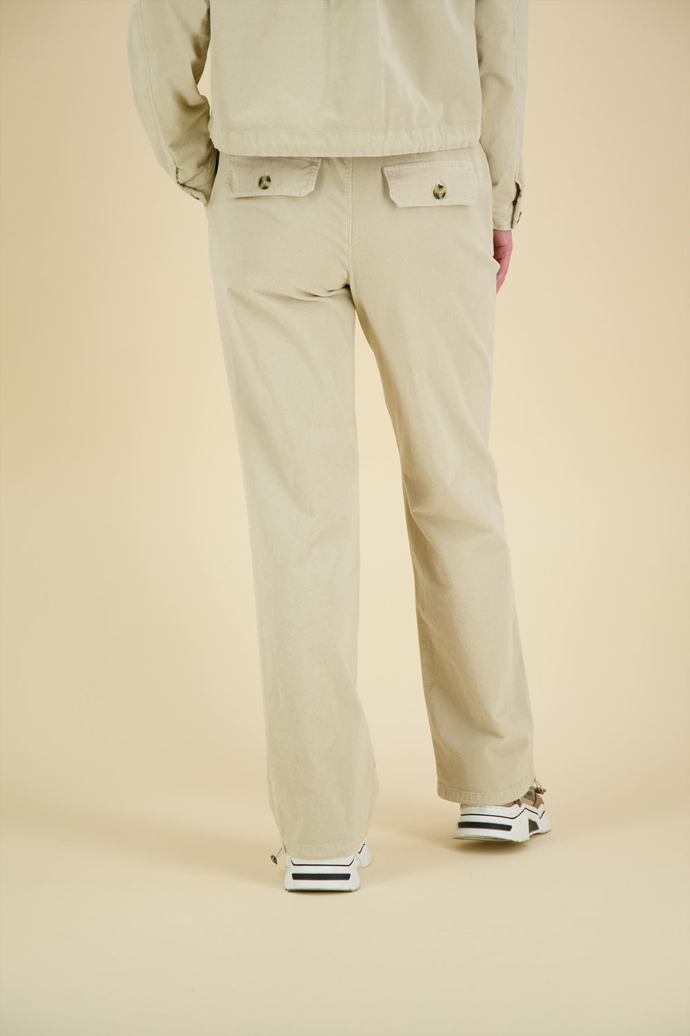 Poools Pantalon Wit Poools Pantalon Wit