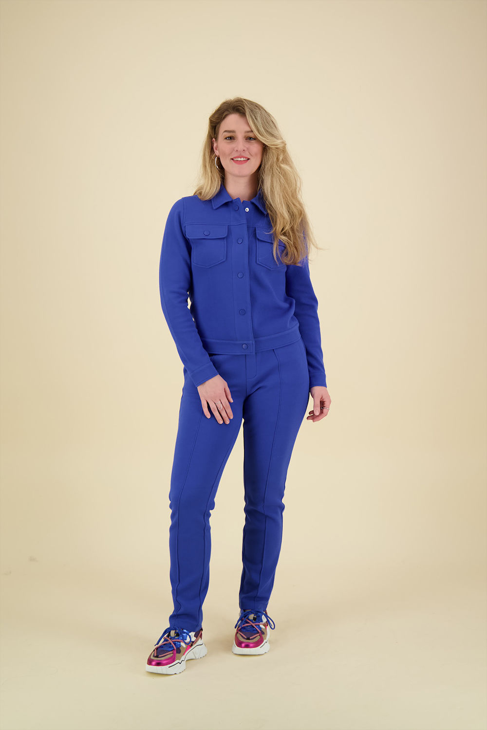 Bloomings Pantalon Blauw Bloomings Pantalon Blauw