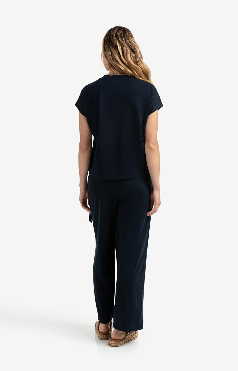 Yaya Broek Donkerblauw Yaya Broek Donkerblauw