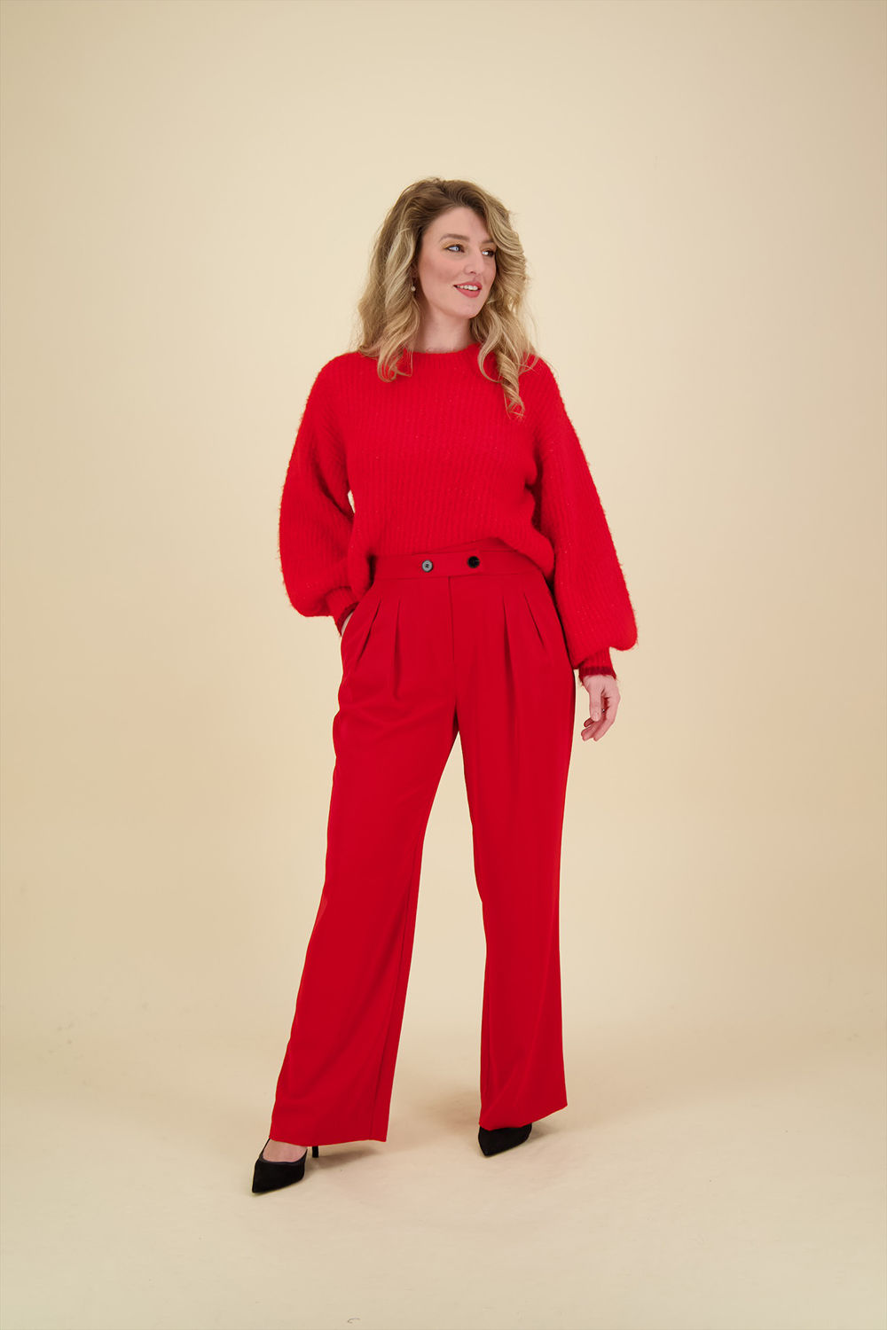 Co'couture Pantalon Rood Co'couture Pantalon Rood