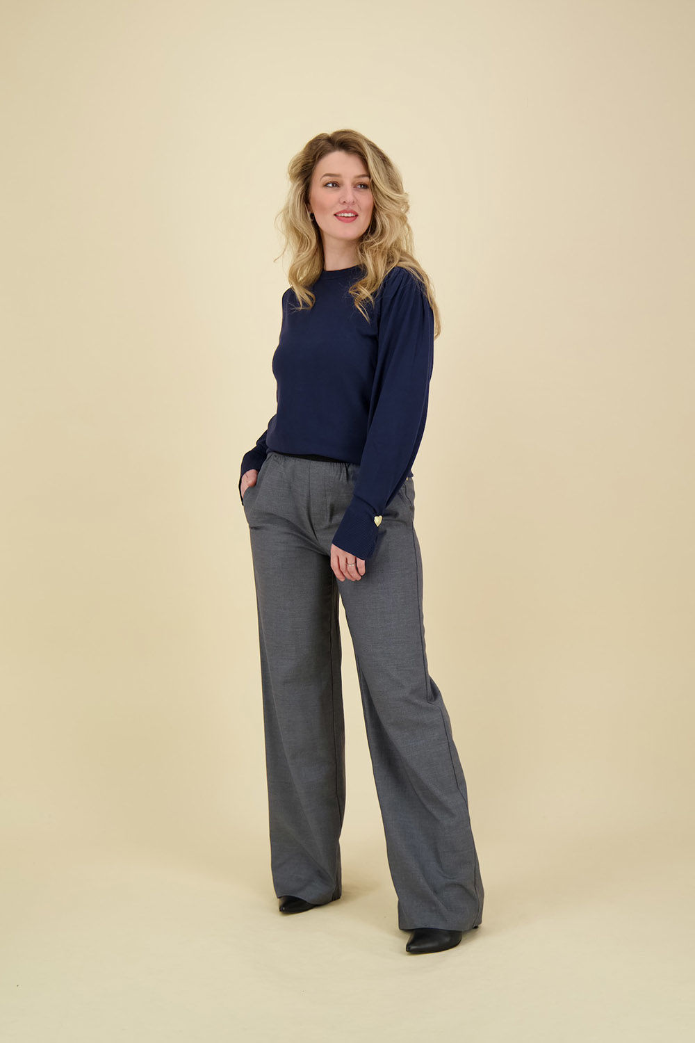 Co'couture Pantalon Grijs Co'couture Pantalon Grijs