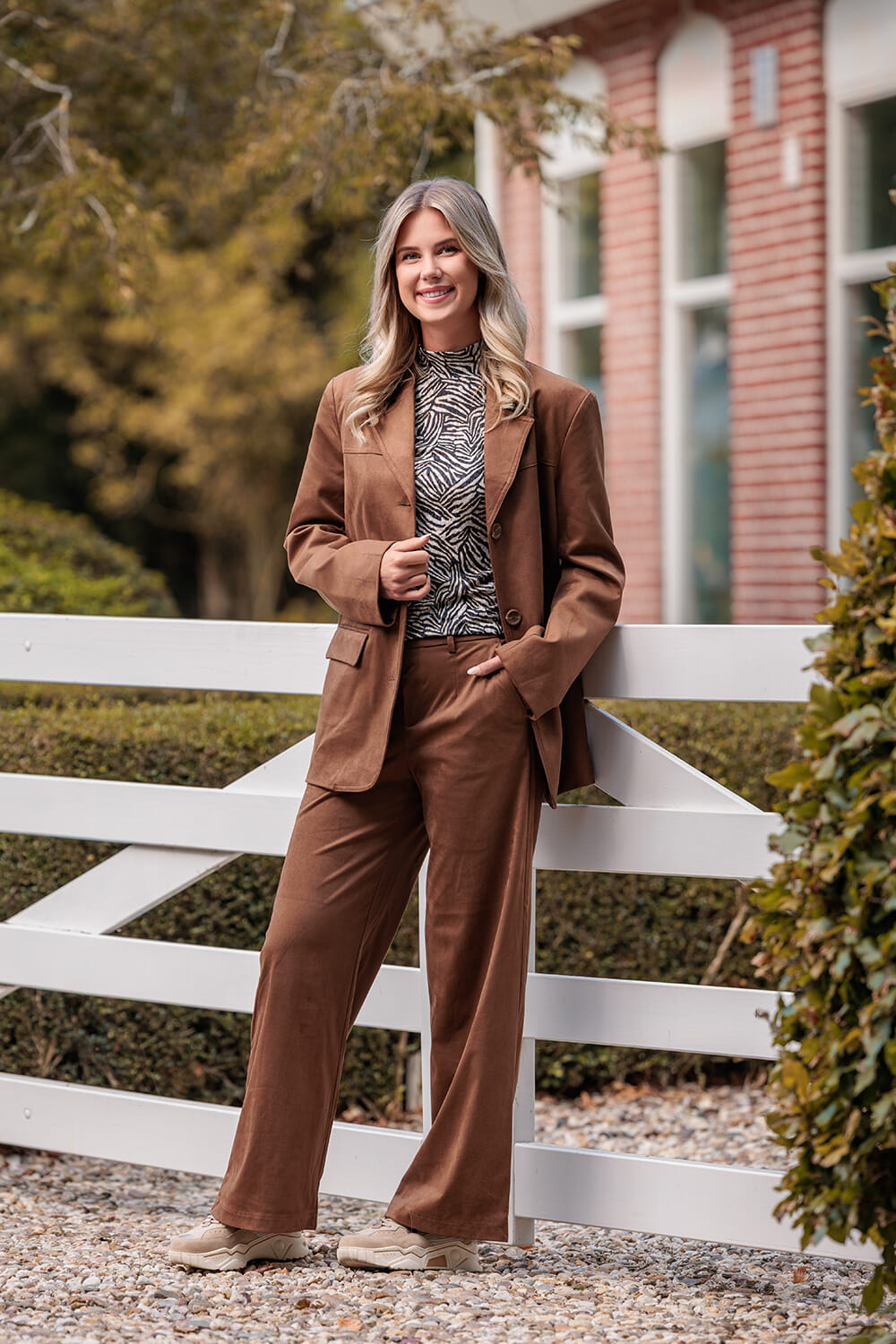 Object Pantalon Fenja Lisa Bruin Object Pantalon Fenja Lisa Bruin