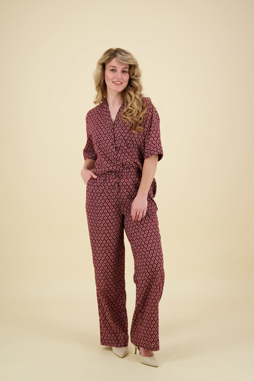 Scotch & Soda Broek Rood  Scotch & Soda Broek Rood