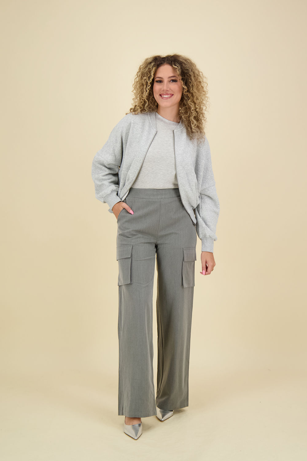 Nukus Pantalon Hamburg Stripe Grijs Nukus Pantalon Hamburg Stripe Grijs