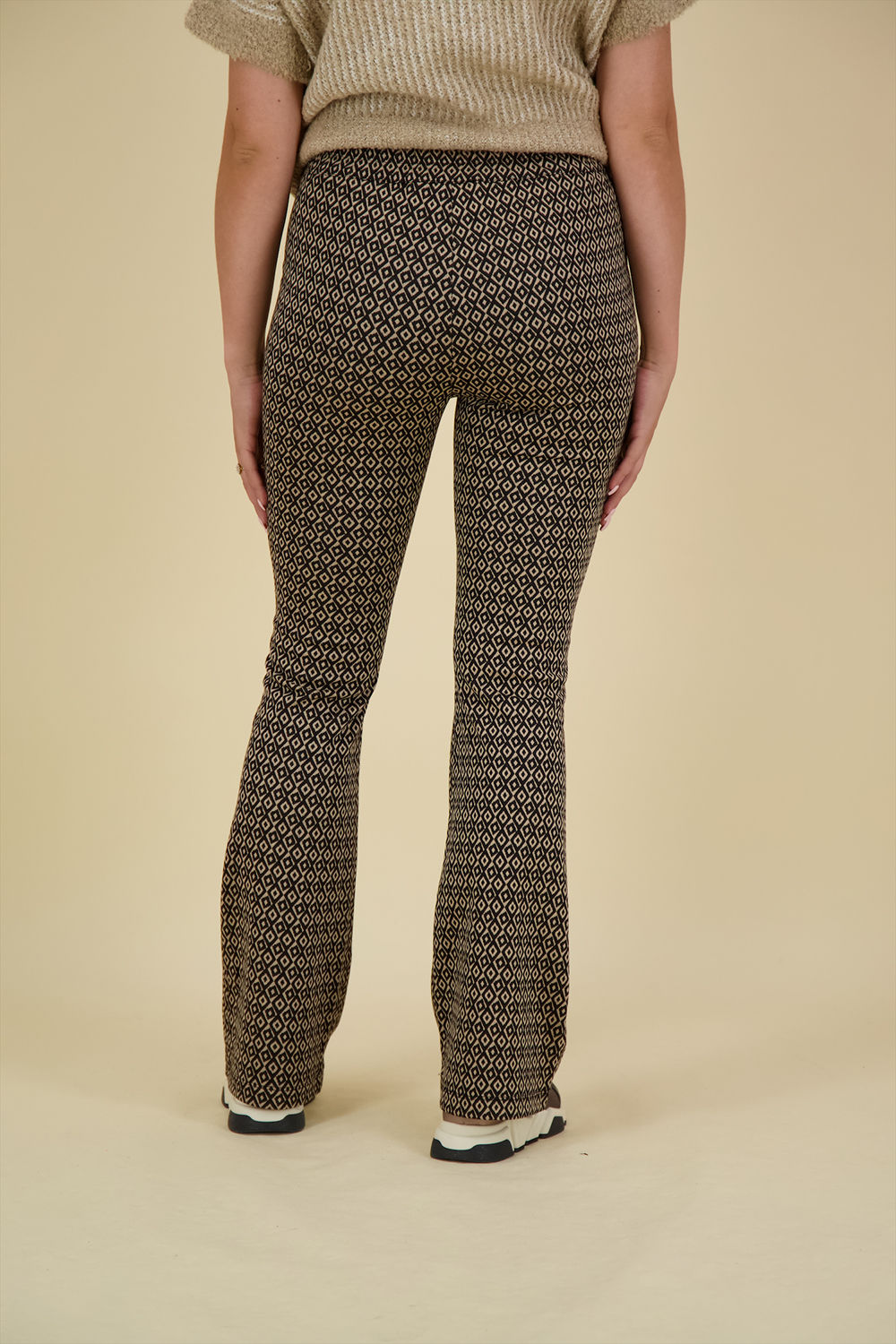 Geisha Broek Jacquard Zwart Geisha Broek Jacquard Zwart