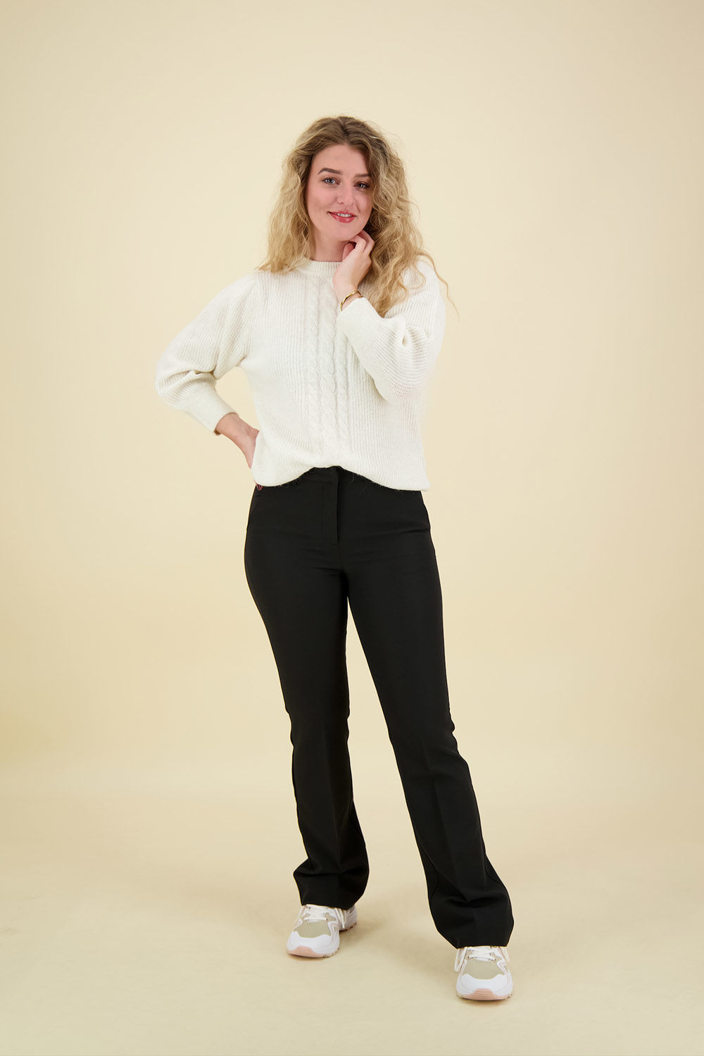 Ichi Pantalon Lexi Zwart Ichi Pantalon Lexi Zwart
