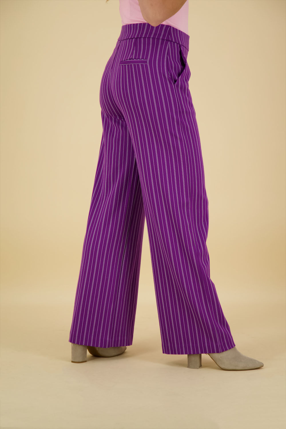 Ichi Pantalon Ruti Paars  Ichi Pantalon Ruti Paars