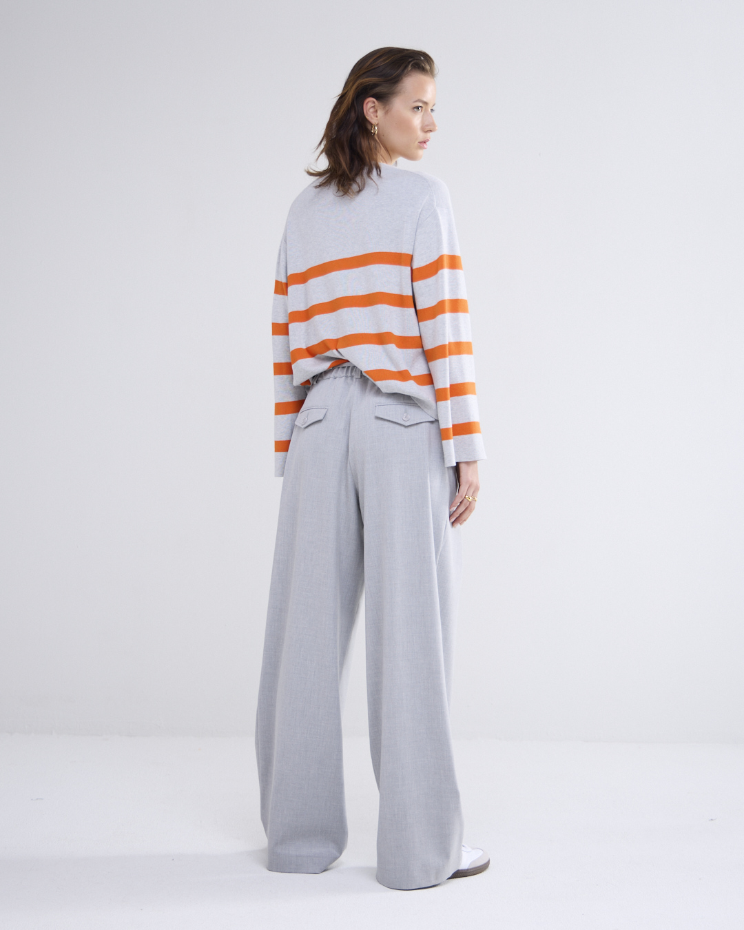 Summum Broek Stretch Grijs Summum Broek Stretch Grijs