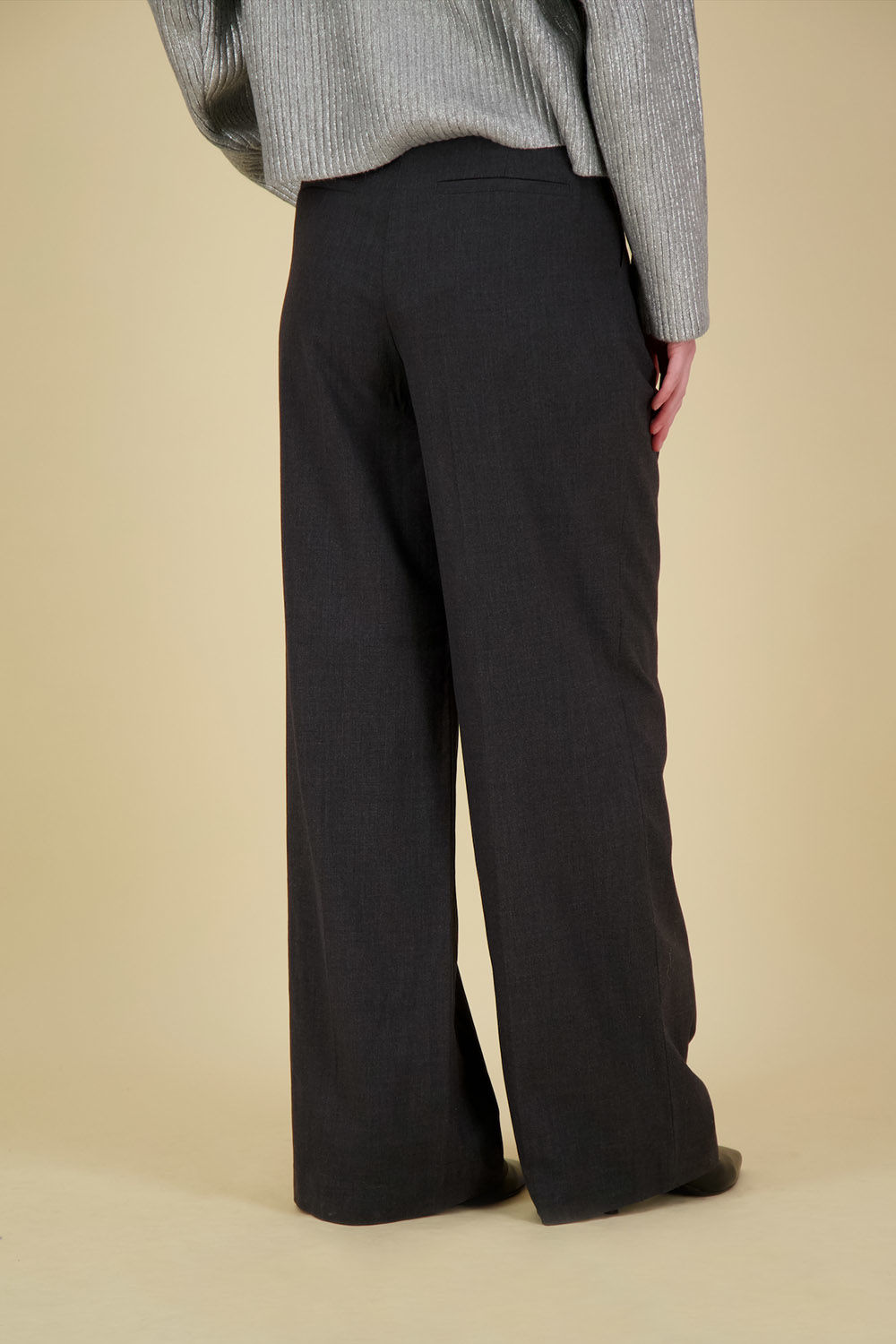 Co'couture Pantalon Vida Antraciet Co'couture Pantalon Vida Antraciet