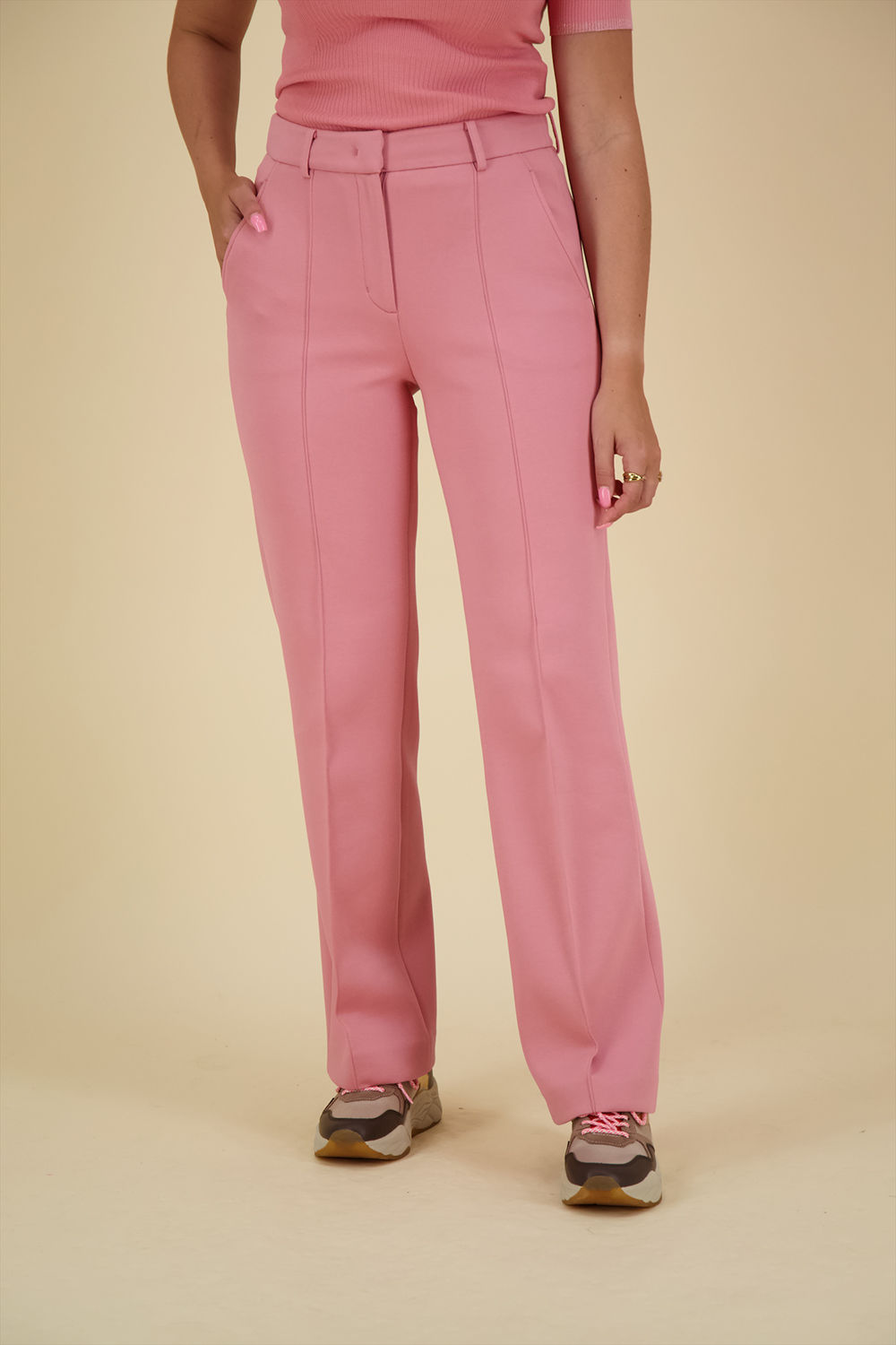 Beaumont Broek Yuka Roze Beaumont Broek Yuka Roze
