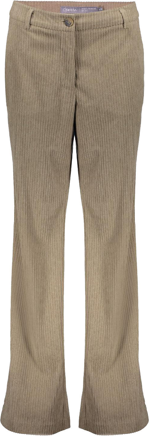 Geisha Broek Corduroy Bruin Geisha Broek Corduroy Bruin