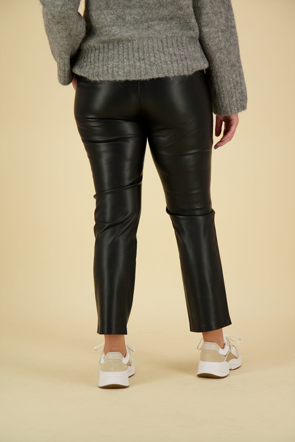 Geisha Broek Glans Zwart Geisha Broek Glans Zwart