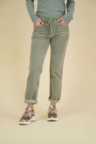 Para Mi Broek Bobby Vintage Cor Groen